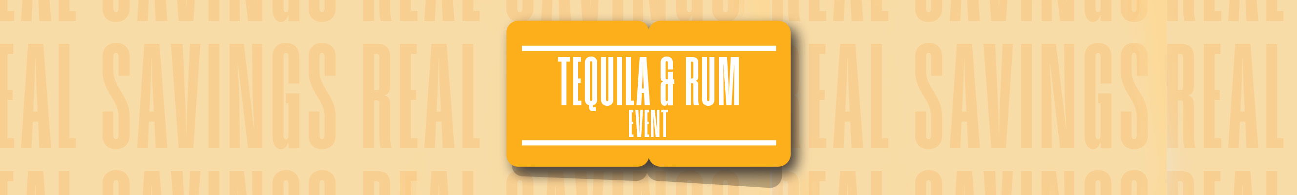 Tequila & Rum Sale