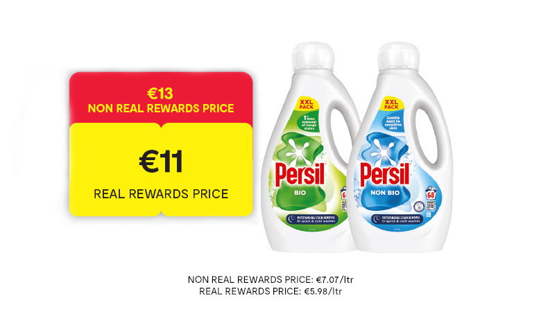 Persil Bio/Non Bio Liquid XXL 68 Wash Range