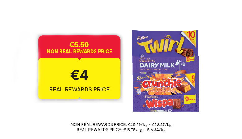 Cadbury Multipack Range