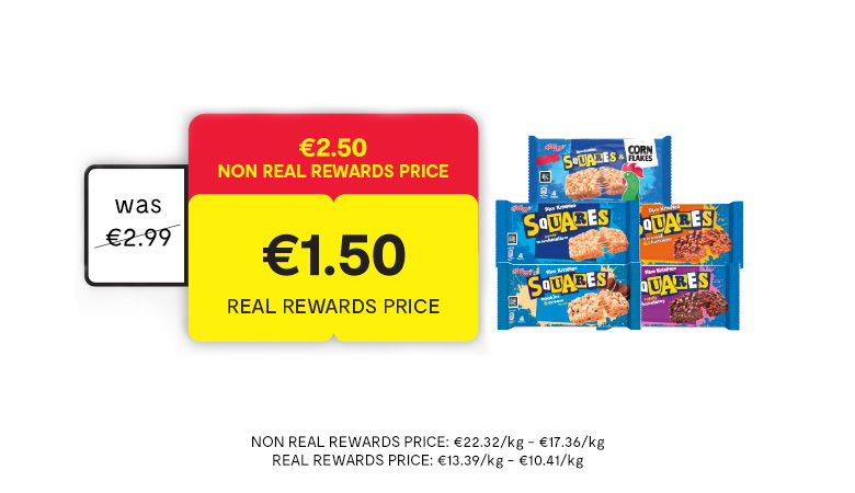 Kellogg's Rice Krispie Squares 4 Pack Range