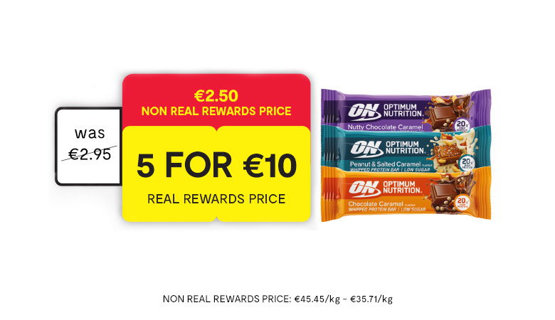 Optimum Nutrition Bars Selected Range