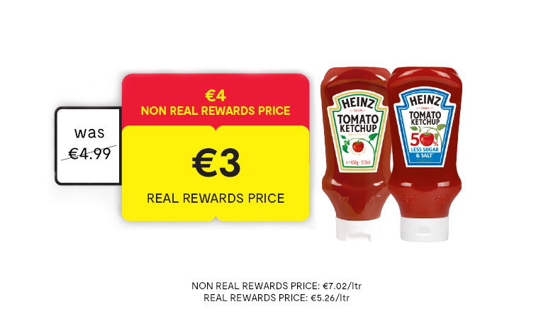 Heinz Ketchup Top Down Range (570 ml)