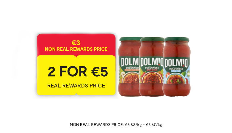 Dolmio Jars Range