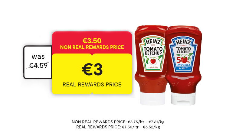 Heinz Tomato Ketchup Top Down Range