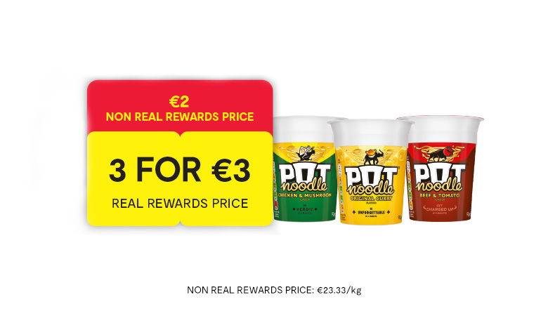 Pot Noodle Selected Range (90 g)