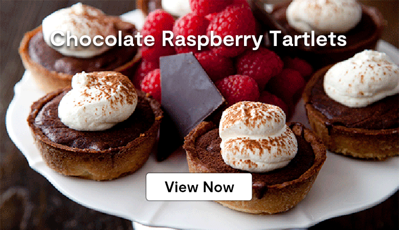 Cocolate Raspberry Tartlets