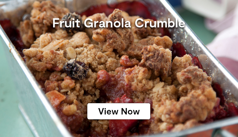 Fruit Granola Crumble