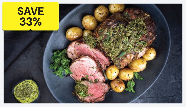 Promotion featuring save 33% lamb