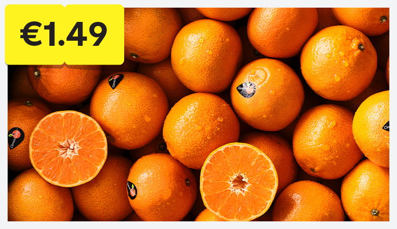 Promotion featuring a selection of fruit and veg 