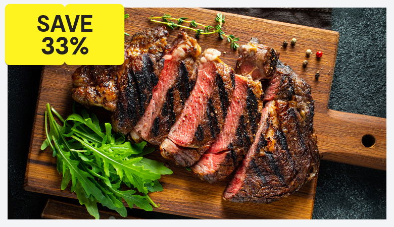 Promotion featuring savings on meat offers