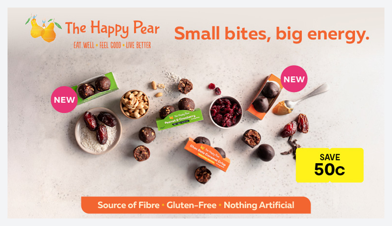A collage of photos showcasing The Happy Pear products 