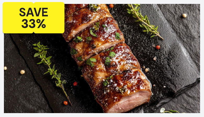 Promotion featuring savings on meat offers