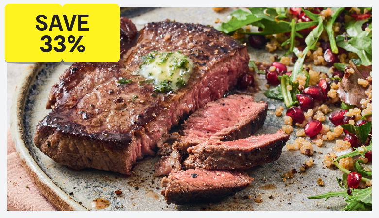 Promotion featuring savings on meat offers