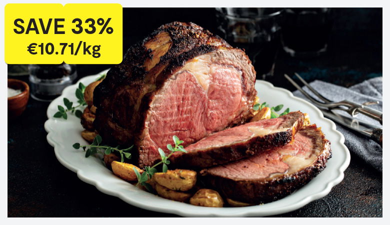 Promotion featuring savings on meat offers