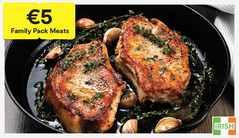 Promotion featuring savings on meat offers