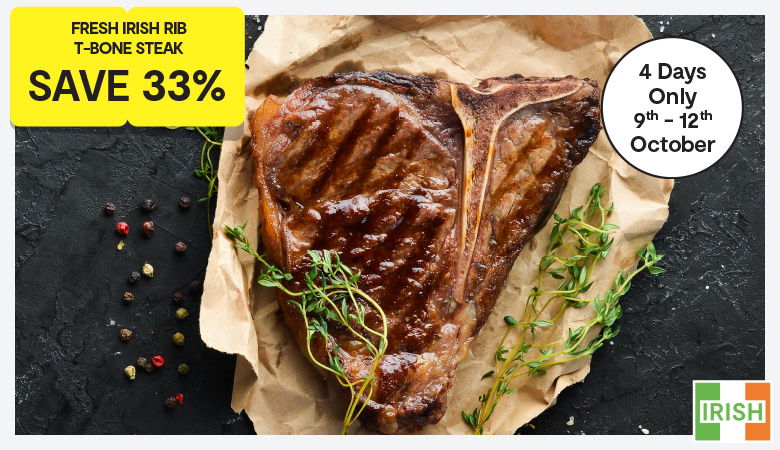 Promotion featuring savings on meat offers