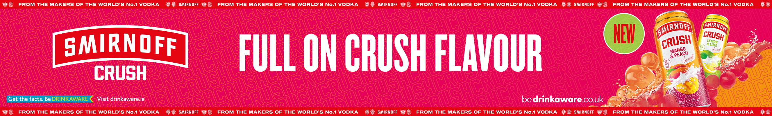 Advertisement for smirnoff crush