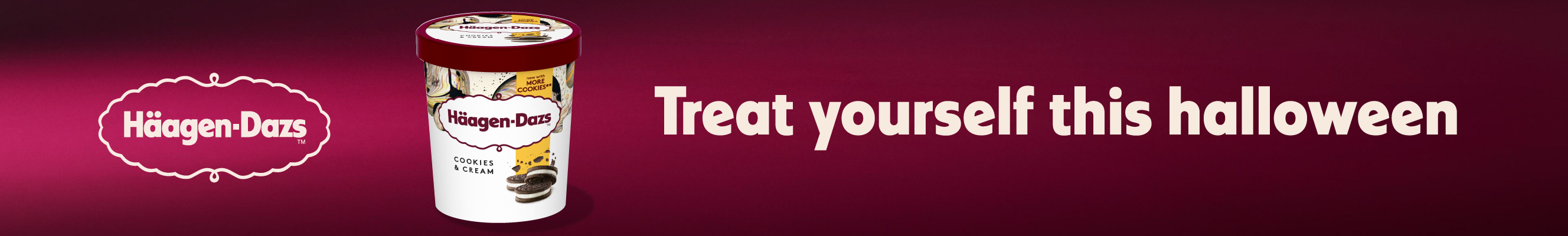Advertisement for Haagen Daz icecream