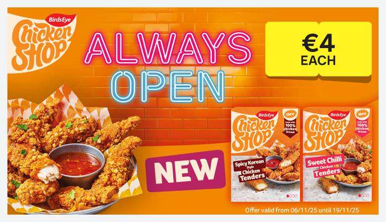Click through to a Birds Eye Chicken shop