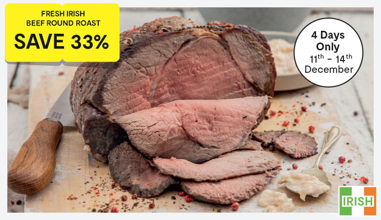 Promotion featuring savings on meat offers