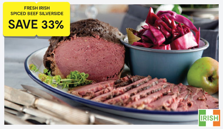 Promotion featuring savings on meat offers