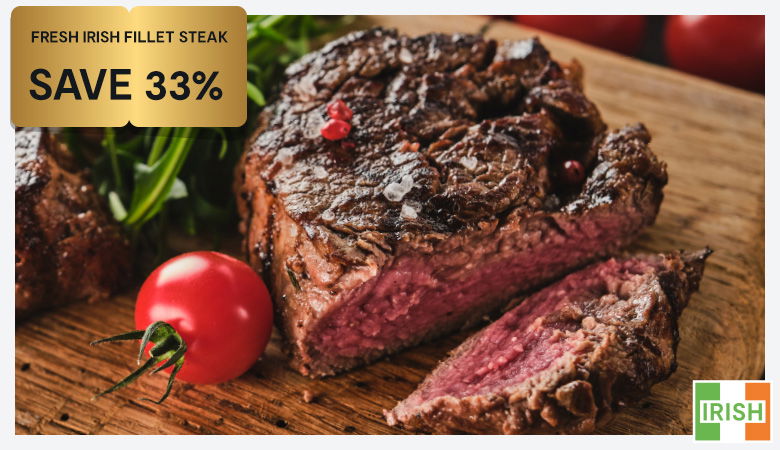Promotion featuring savings on meat offers
