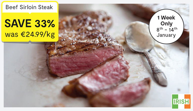 Promotion featuring savings on meat offers