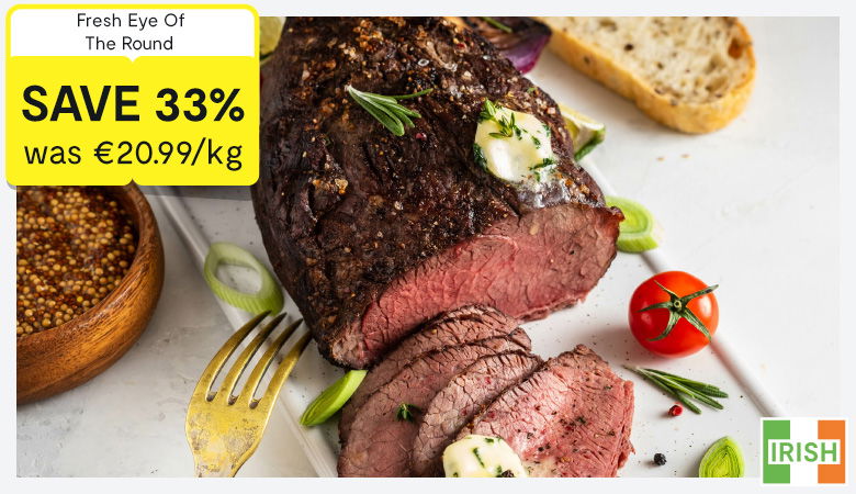 Promotion featuring savings on meat offers