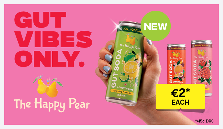 Advertisement for The Happy pear products