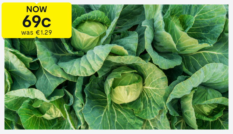 Promotion featuring a selection of fruit and veg 