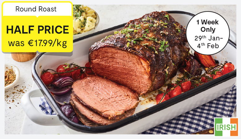 Promotion featuring savings on meat offers