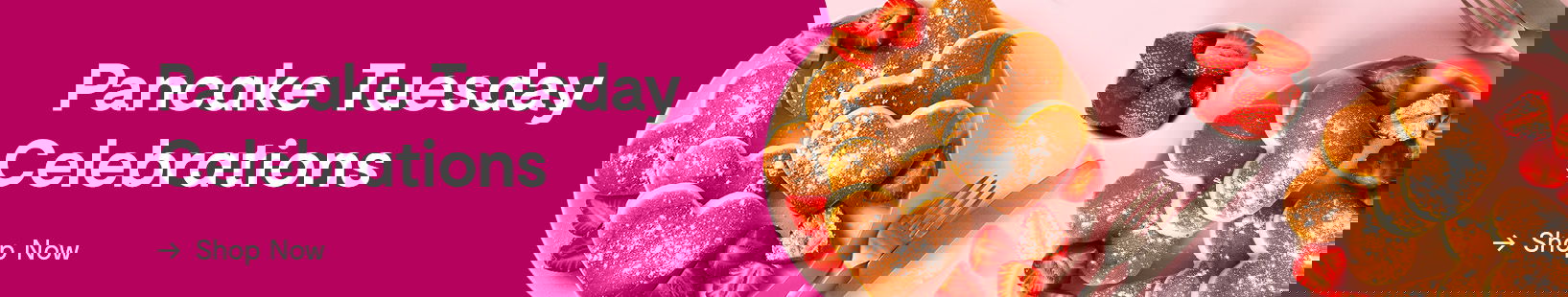 Click through to Valentines Day and Pancake Tuesday