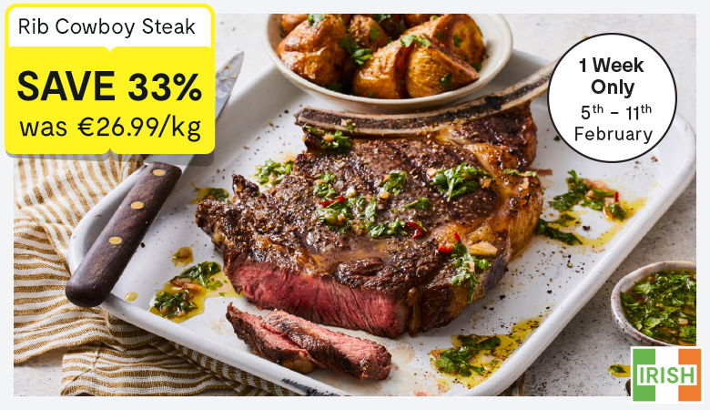 Promotion featuring savings on meat offers