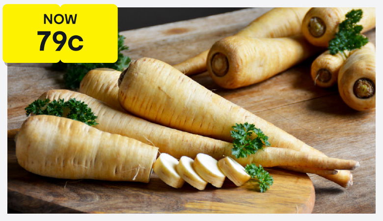 Promotion featuring a selection of fruit and veg 