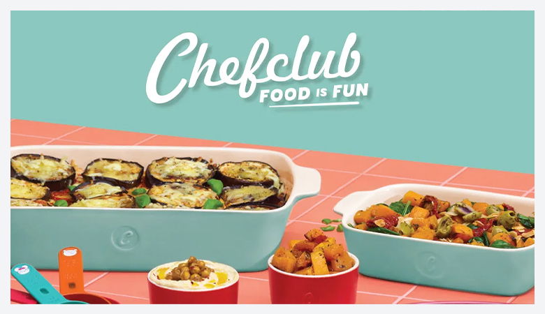 Advertising Chef Club products