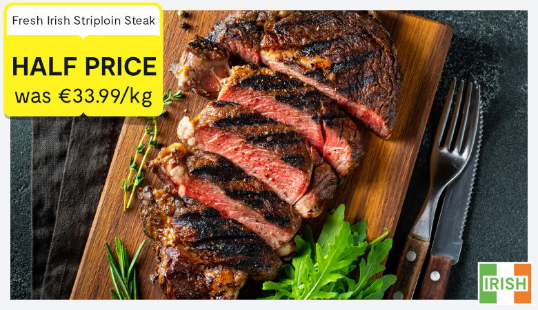 Promotion featuring savings on meat offers