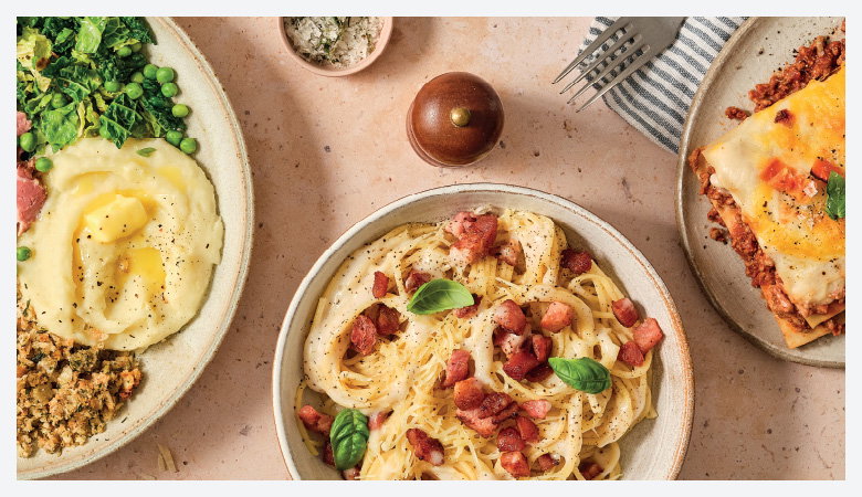 A selection of different easy back to school dinners