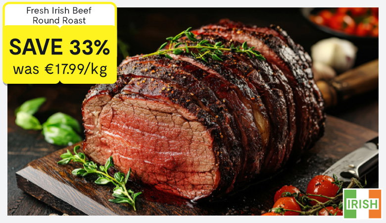 Promotion featuring savings on meat offers