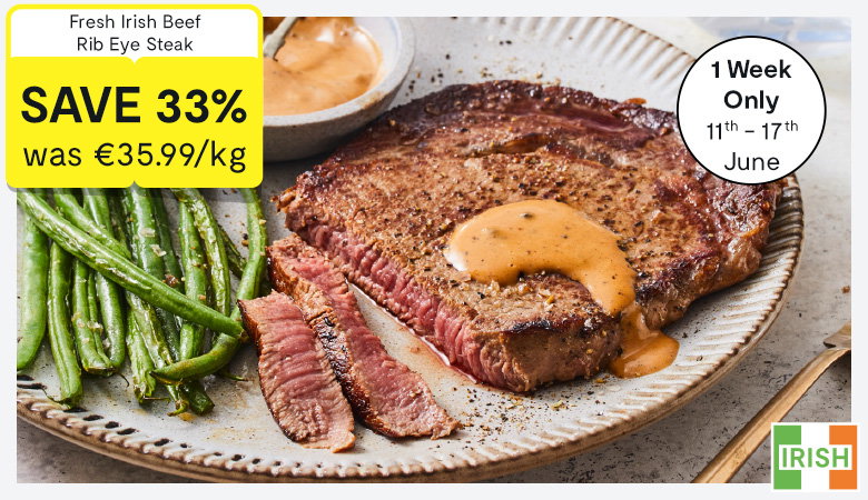 Promotion featuring savings on meat offers
