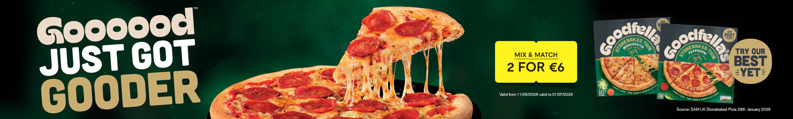 Advertisement for Birdseye Goodfellas