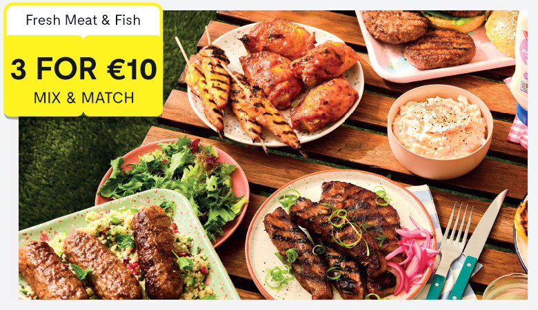 Promotion featuring savings on meat offers