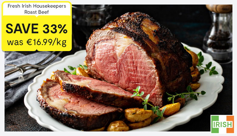 Promotion featuring savings on meat offers