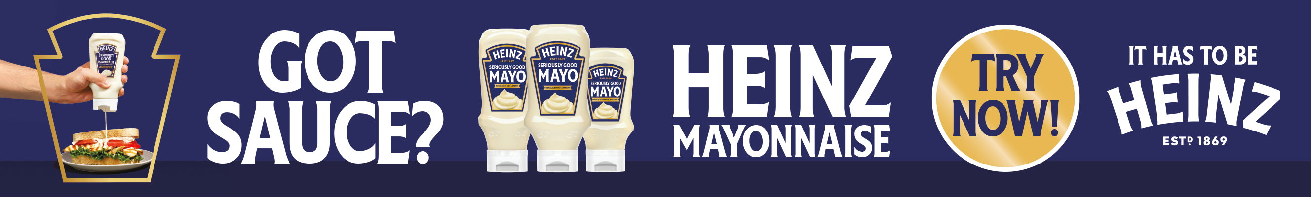 An advertisement for Heinz Mayonnaise 