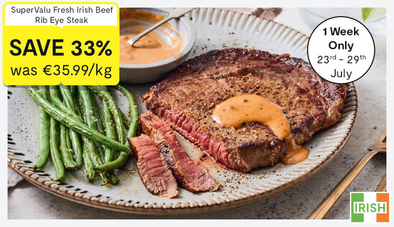 Promotion featuring savings on meat offers
