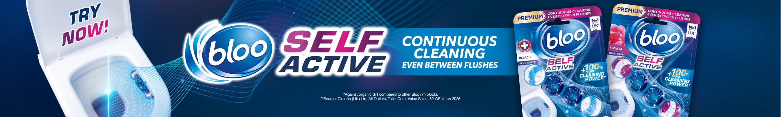 An advertisement for Bloo