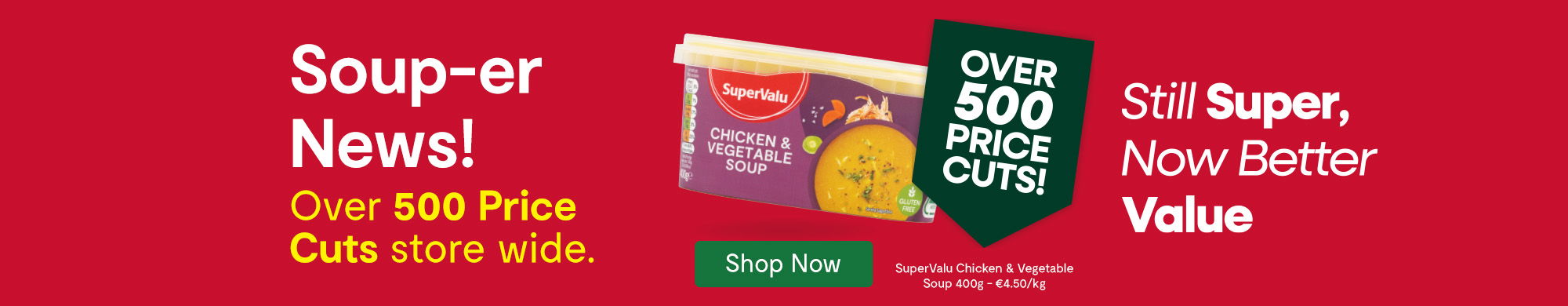 Price Cuts on Fridge Fillers