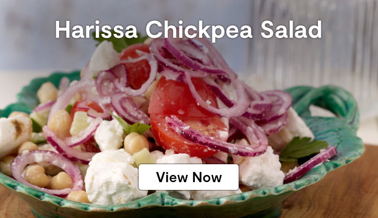 Harissa Chickpea Salad