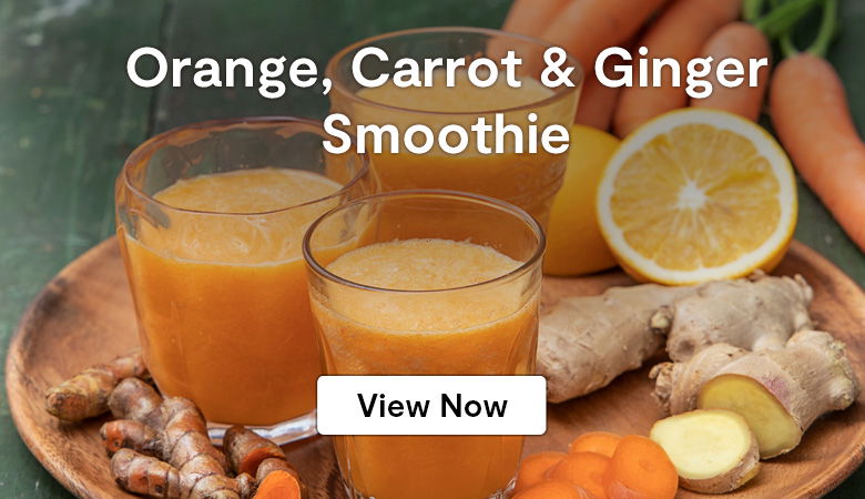 Orange Carrot and Ginger Smoothie