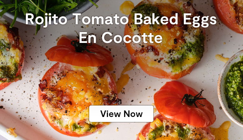 Rojito Tomato Baked Eggs En Cocotte