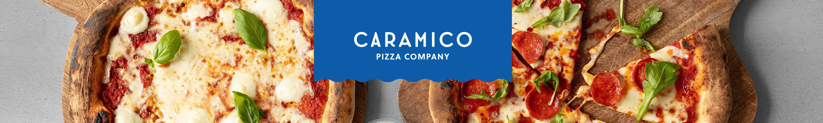 Advertising Caramico Pizza 